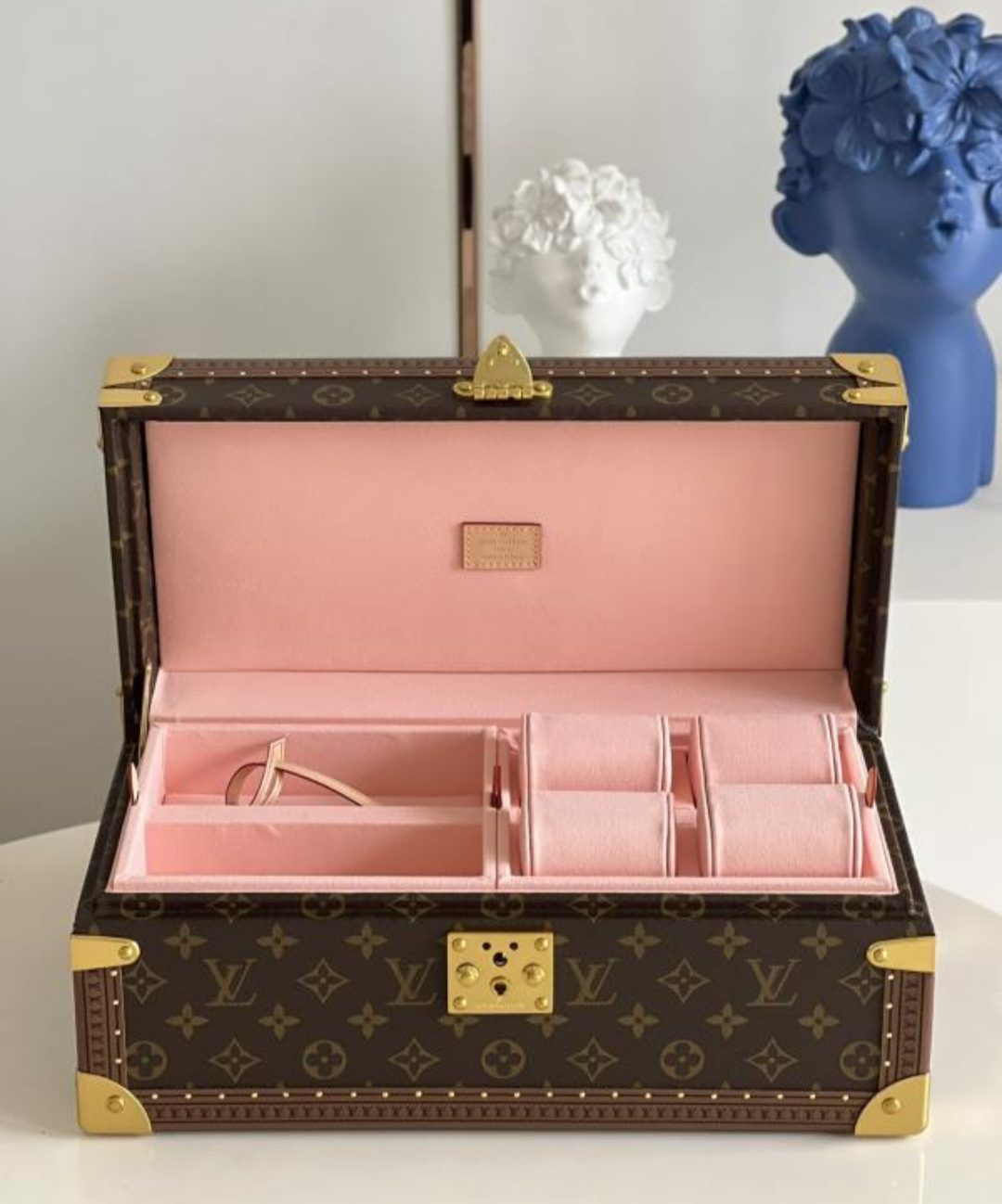 New Louis Vuitton Coffret Tresor 24 Trunk Jewelry Case