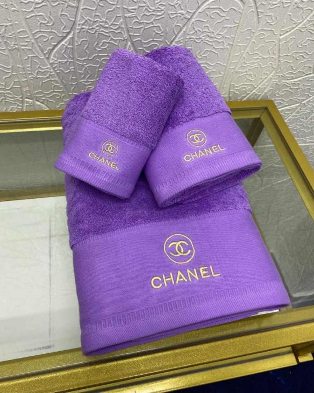 Chanel Towel Set – Dazzling Fashion
